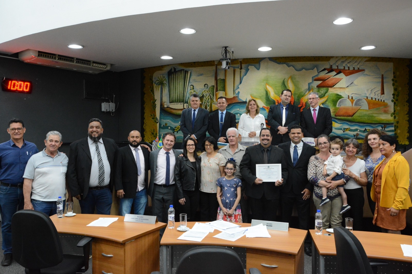Projeto Óleo Legal recebe reconhecimento na Câmara Municipal