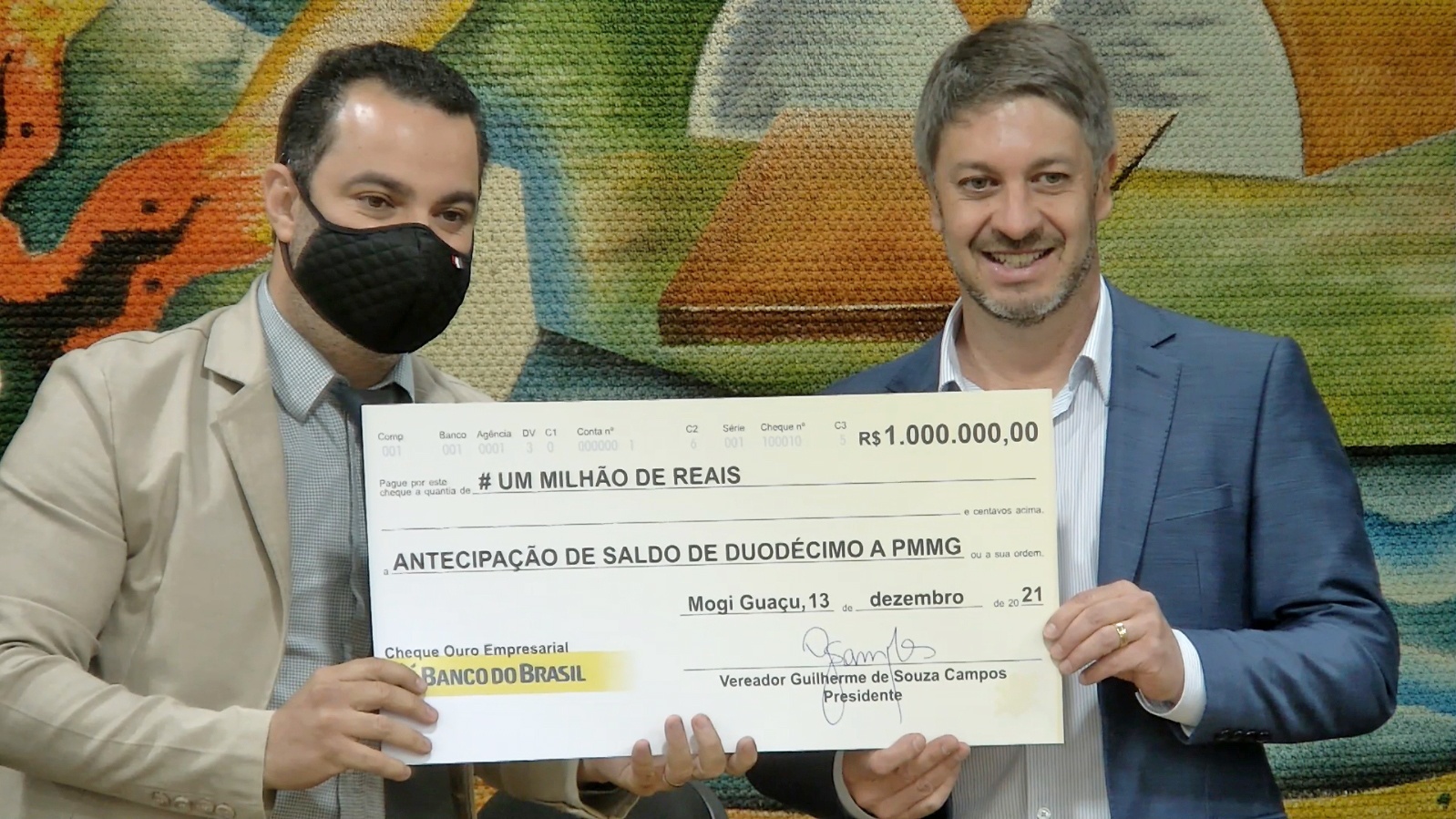 Câmara antecipa R$ 1 milhão do saldo do duodécimo à Prefeitura
