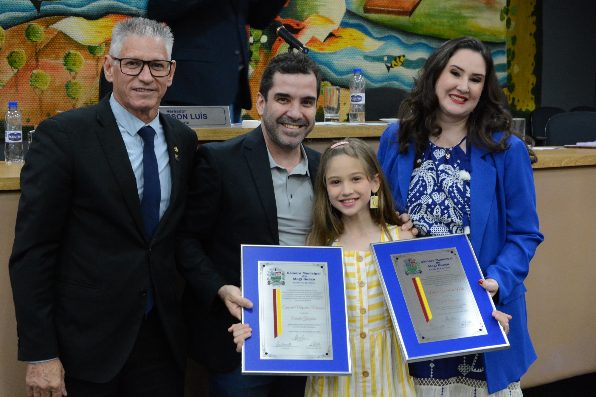 Empresários Ezequiel e Michele são os mais novos ‘Cidadãos Guaçuanos’
