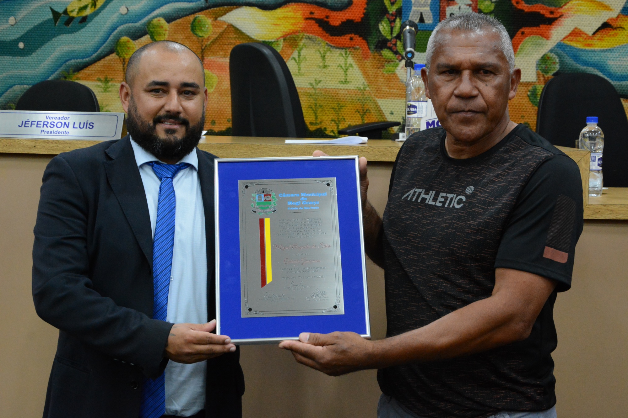 Miguel Augusto da Silva recebe o título de Cidadão Guaçuano
