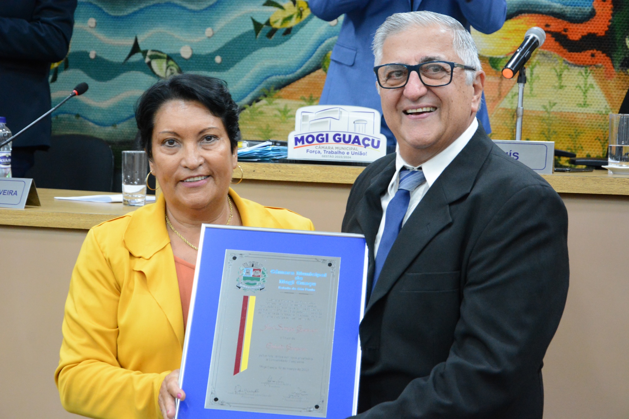 José Serafim Guarnieri recebe o Título de “Cidadão Guaçuano”