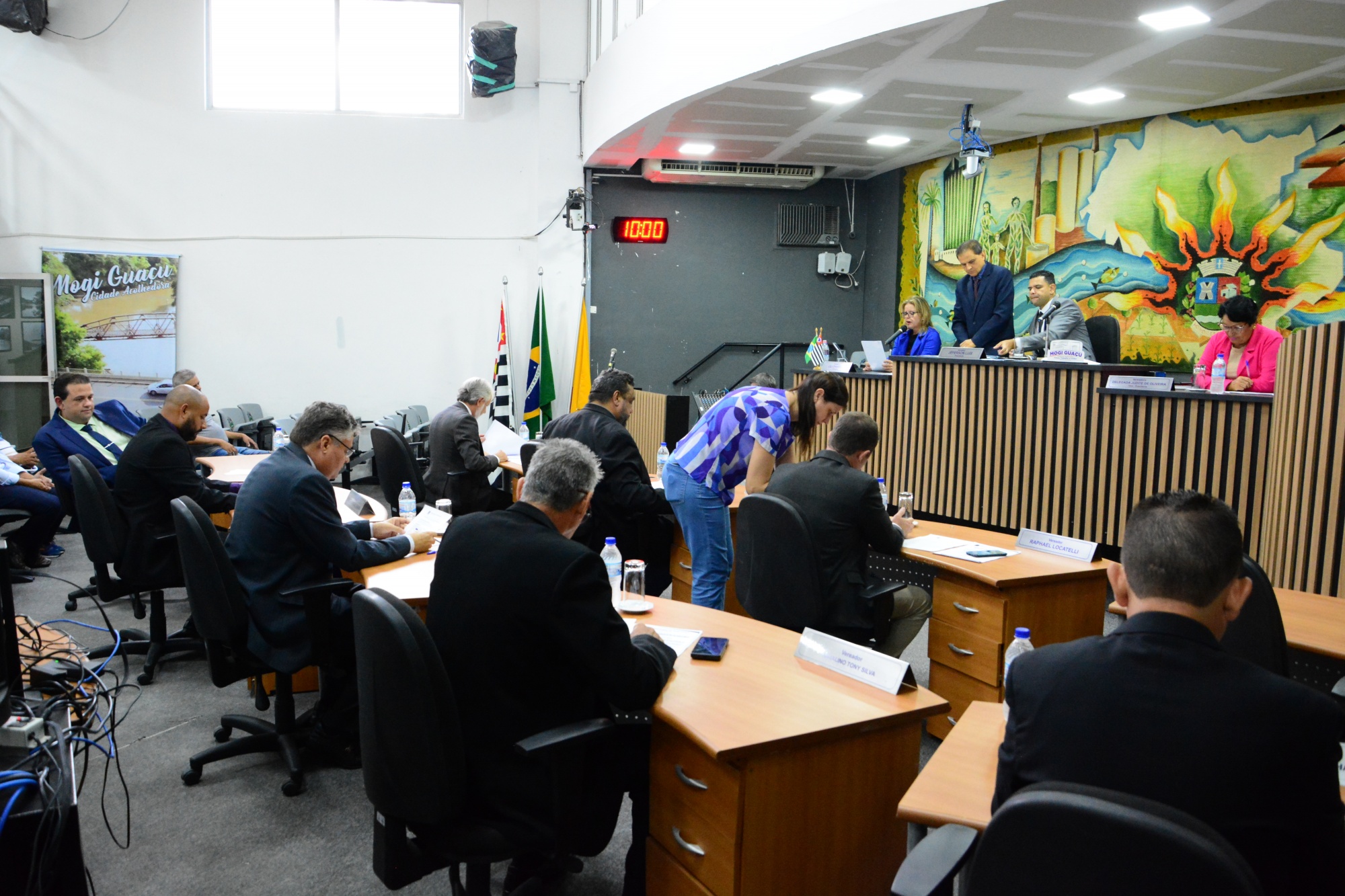Vereadores aprovam quatro Projetos e deliberam sobre Vetos