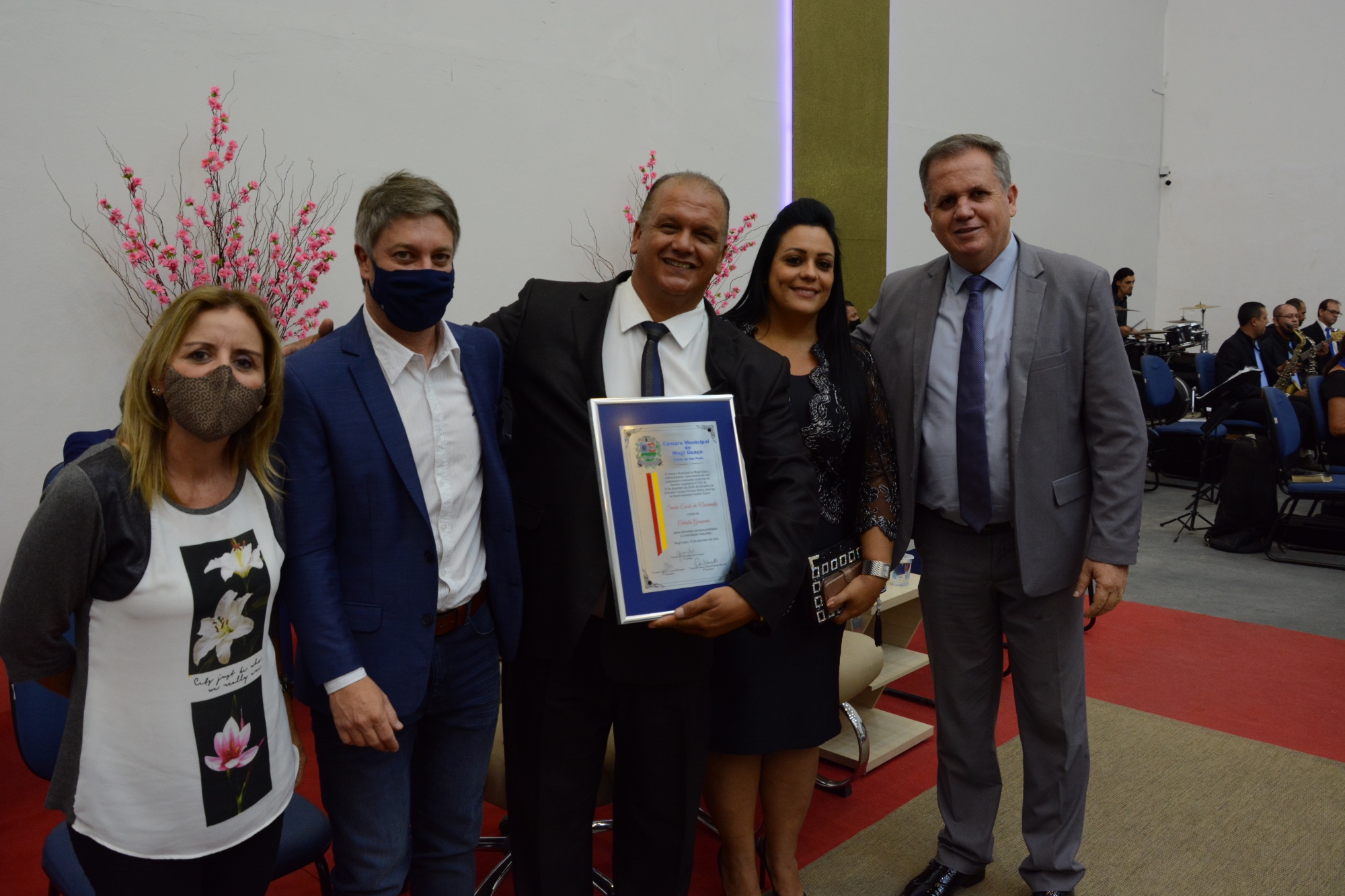 Pastor Simião Exodo do Nascimento recebeu o Título de “Cidadão Guaçuano”