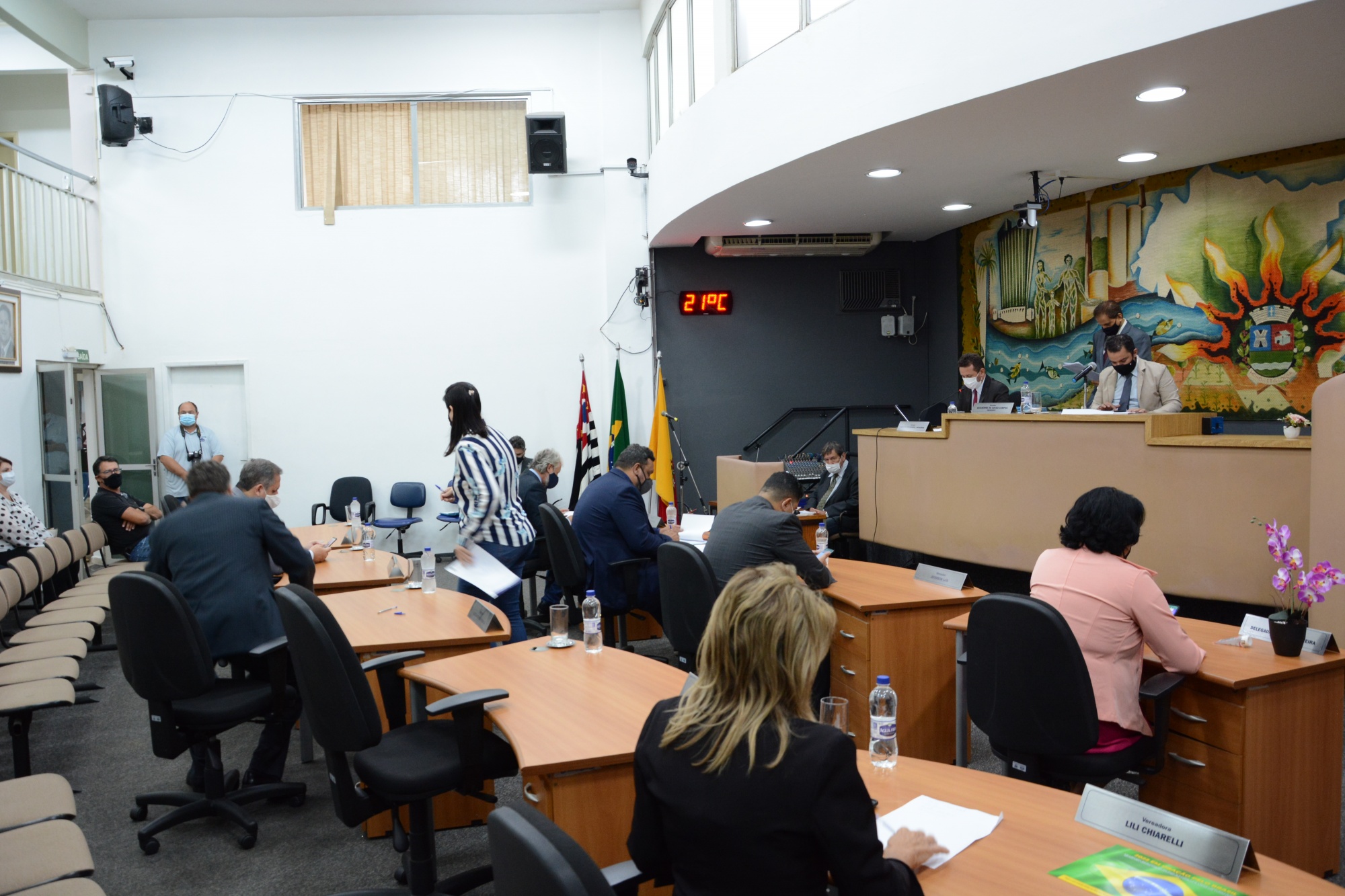 Câmara Municipal realiza 1ª Sessão Extraordinária de 2022