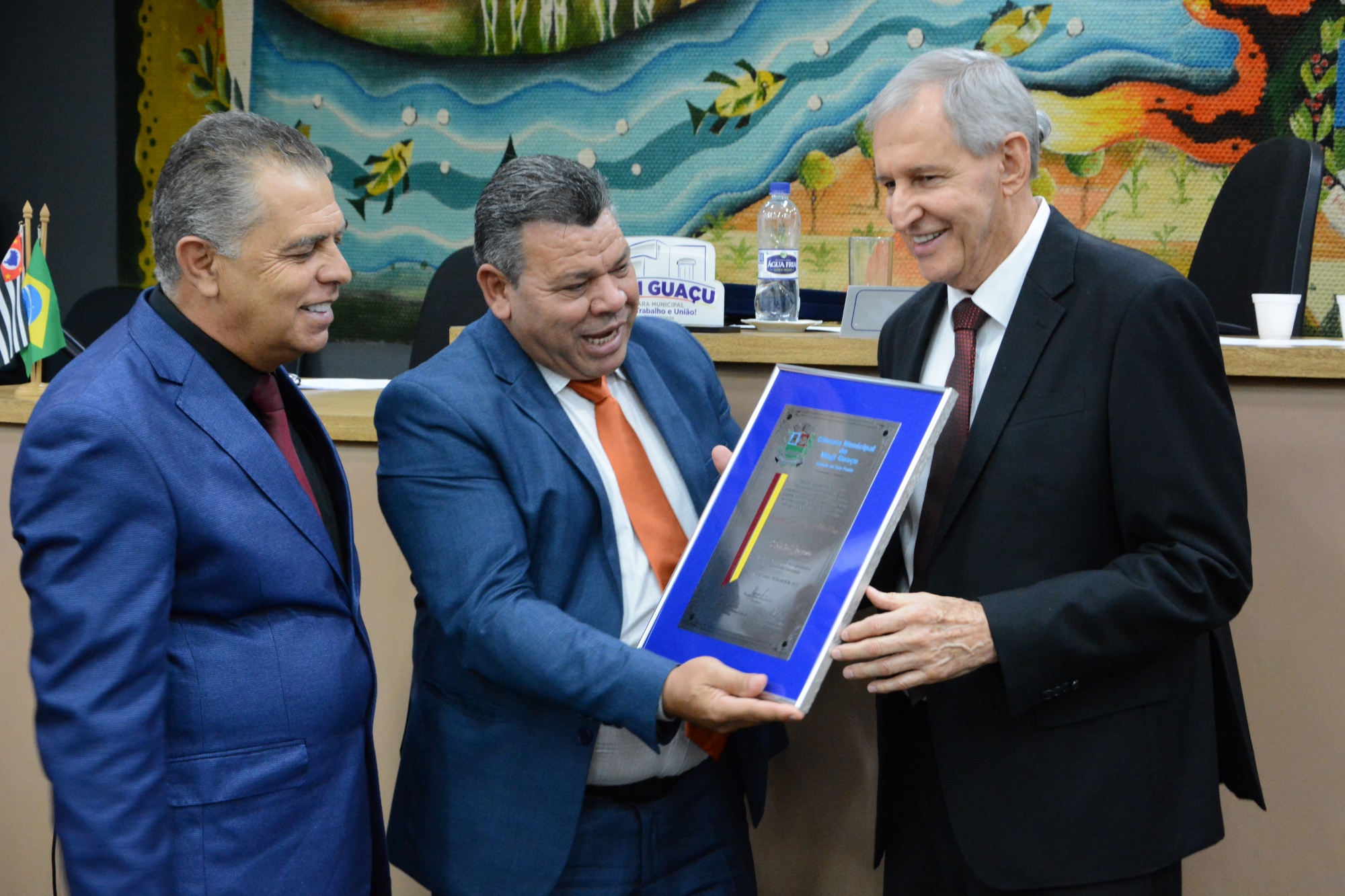 Pastor Erothides Ernesto Mateus Vilas Boas recebe Título de “Cidadão Guaçuano”