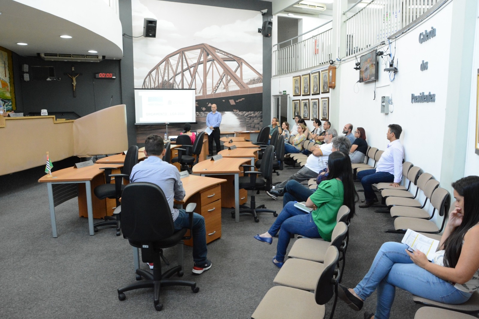 Câmara realiza audiência pública para apresentação da Lei Orçamentária de 2024