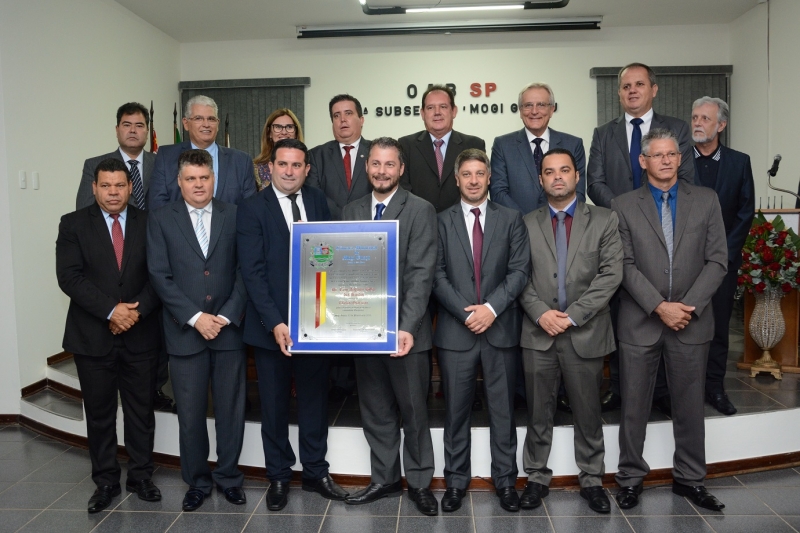 Secretário-Geral da Ordem dos Advogados do Brasil (OAB) São Paulo recebe Título de Cidadão Guaçuano