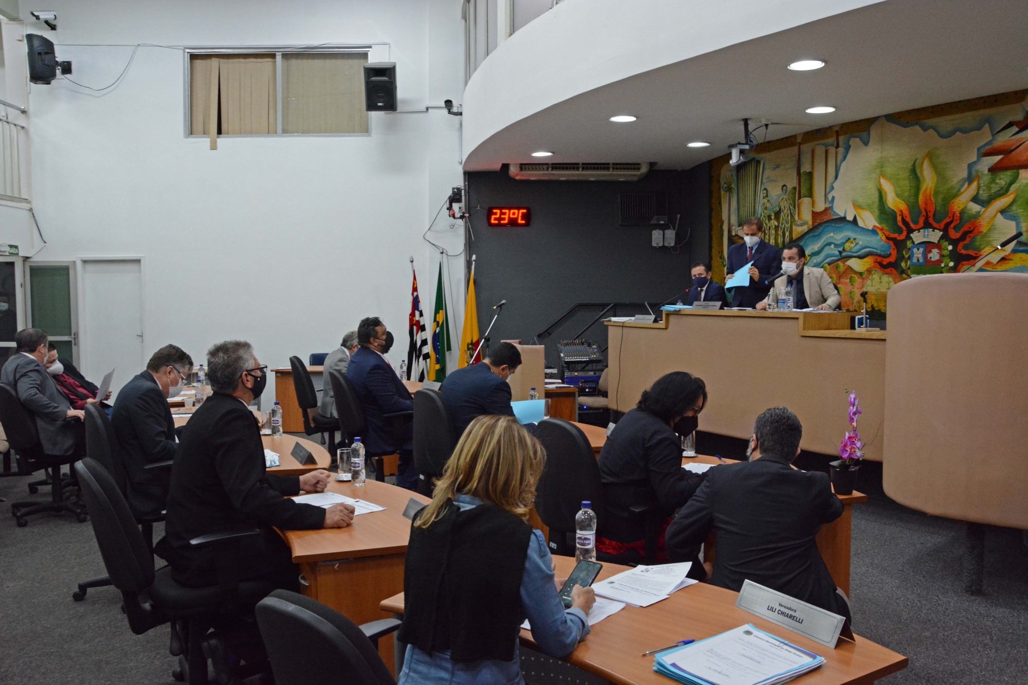 Na Sessão Ordinária desta segunda, os vereadores aprovaram cinco Projeto